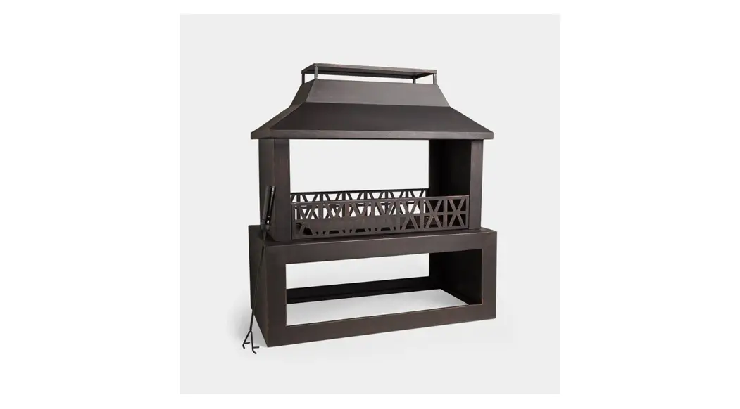 Vonhaus 2500380 Outdoor Fireplace Instruction Manual