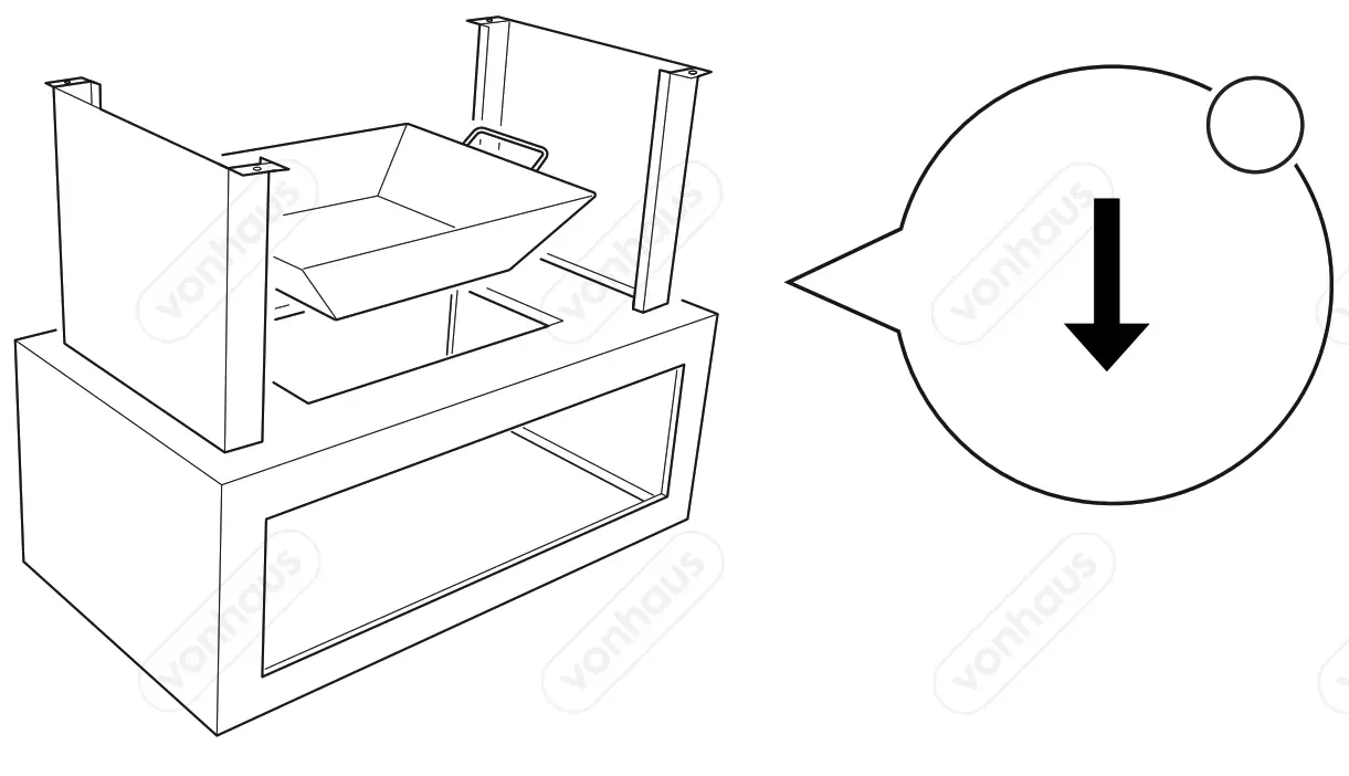 VonHaus 2500380 Outdoor Fireplace - fig 1