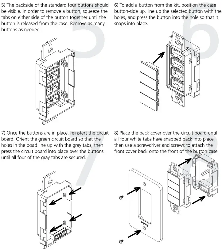 sapling Elapsed Timer Control Panel - Changing the Elapsed Timer Buttons 2