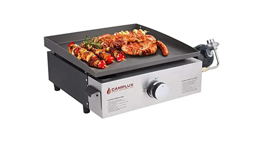 Camplux Gg301s Table Top Gas Griddle Instruction Manual Camplux Gg301s Table Top Gas Griddle Instruction Manual