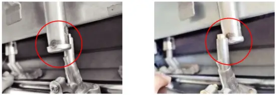 CAMPLUX GG301S Table Top Gas Griddle - switch