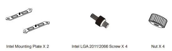 ENERMAX ETS F40 BK 140mm CPU Air Cooler - Required moun�ng parts 7