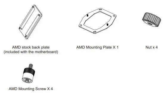 ENERMAX ETS F40 BK 140mm CPU Air Cooler - Required moun�ng parts 9