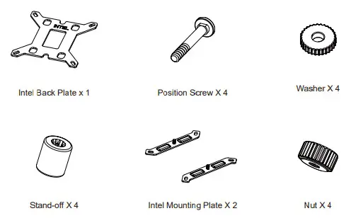 ENERMAX ETS F40 BK 140mm CPU Air Cooler - Required moun�ng parts