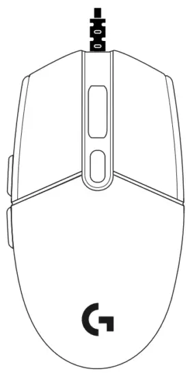 logitech G102 Lightsync Gaming Mouse - 1