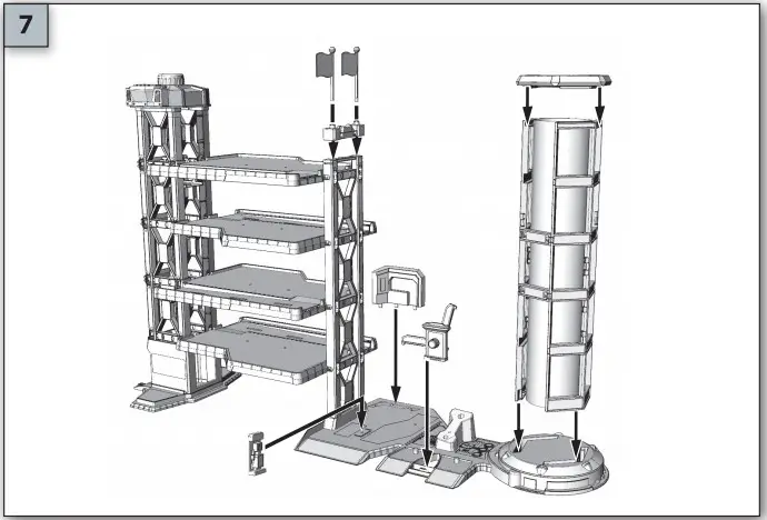anko Lights Sounds Parking garage Playset 7