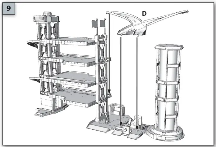 anko Lights Sounds Parking garage Playset 9