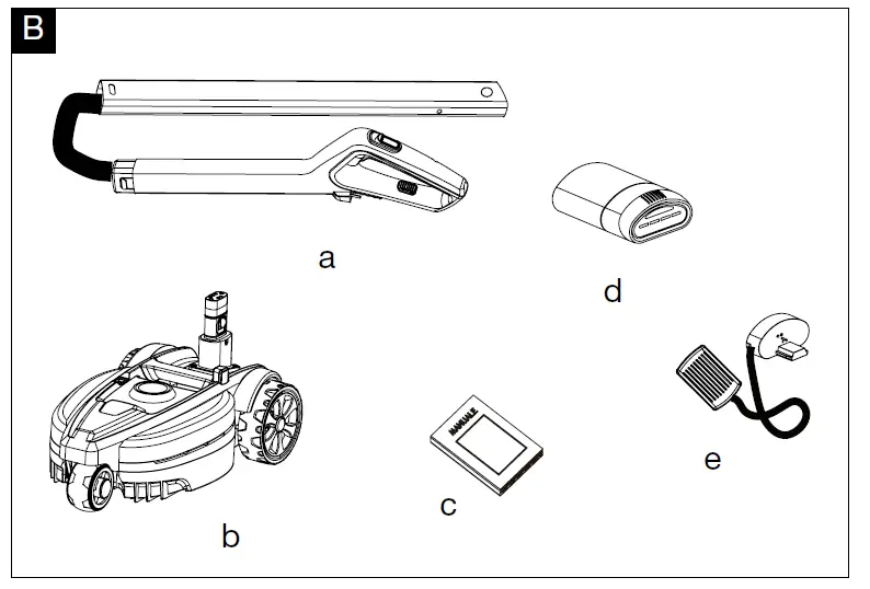YARD FORCE LM F23 iFlex Cordless Mulching Mower-FIG2