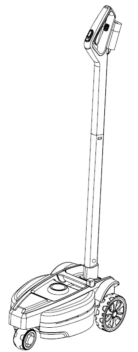 YARD FORCE LM F23 iFlex Cordless Mulching Mower-PROD