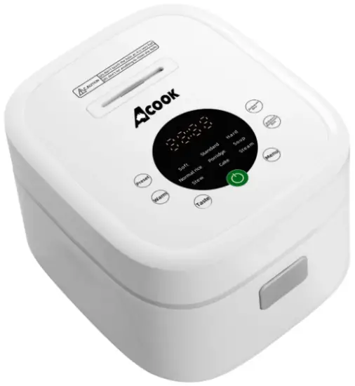 ACOOK ARC03A BoilSteam Stainless Steel Rice Cooker