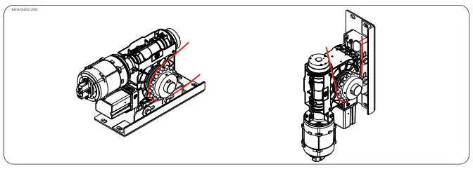GfA ELEKTROMATEN 10002538 High Speed Roll Up Door Motor-fig2