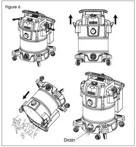 FIG 10 EMPTY THE TANK