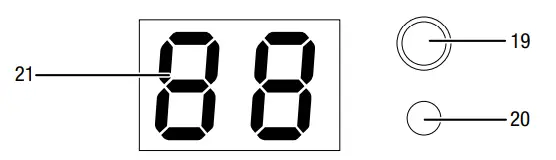 TROTEC IRD 3200 Infrared Radiant Heater - Display