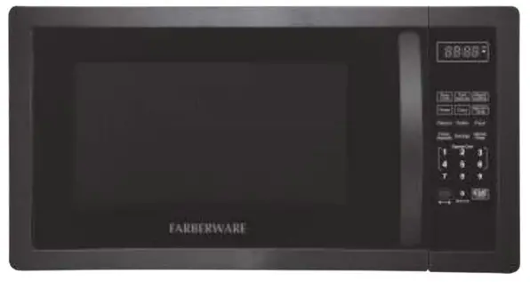 FARBERWARE FMO11AHTBSB 11 Cu Ft 1000 Watt Microwave Oven