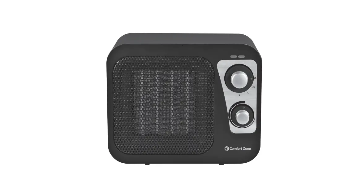 Comfort Zone Cz470bkb-eu Retro Design Fashion Ceramic Heater Instruction Manual Comfort Zone Cz470bkb-eu Retro Design Fashion Ceramic Heater Instruction Manual