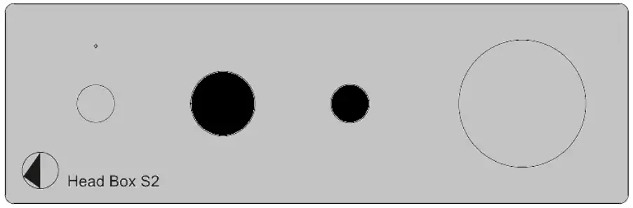 Pro-Ject Head Box - Front panel