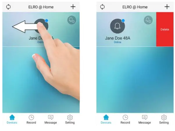 ELRO 1DOOR PUSH IP VIDEO DOOR INTERCOM - Removing device