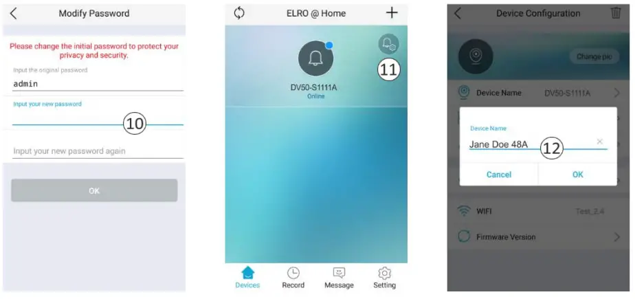 ELRO 1DOOR PUSH IP VIDEO DOOR INTERCOM - Smart Config