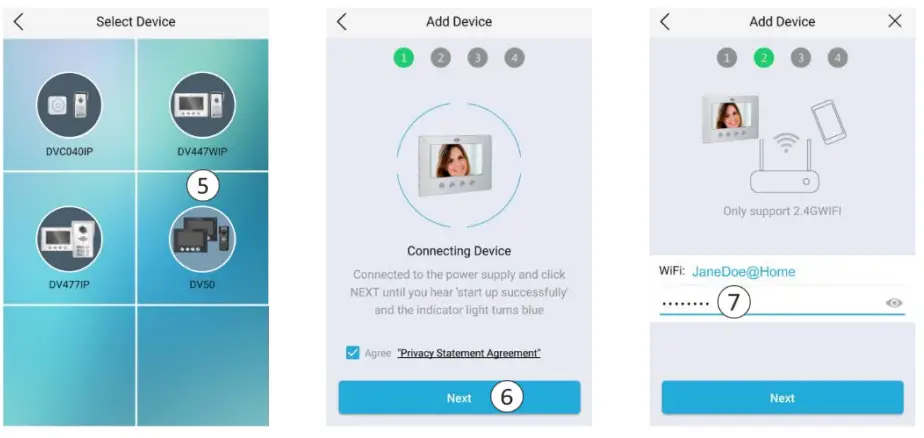 ELRO 1DOOR PUSH IP VIDEO DOOR INTERCOM - Smart Config1