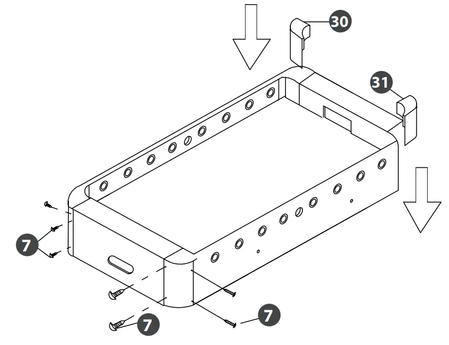 Cougar Offside football table A040.010.00 - fig3