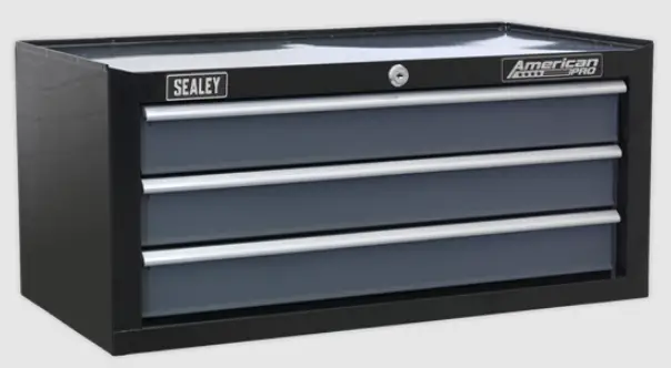 SEALEY-AP3503TB.V2-3-Drawer-Mid-Box-Chest-with-Ball-Bearing-Slides-product