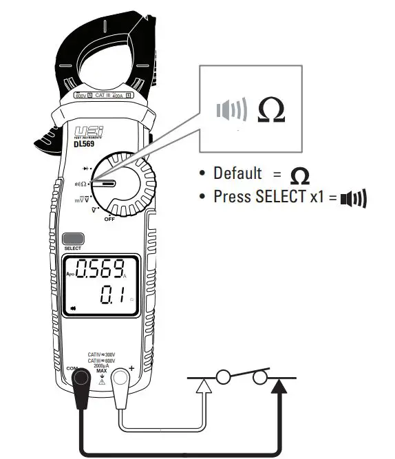 UEi-TEST-iNSTRUMENT-DL569-Dual-Display-Clamp-Meter-8