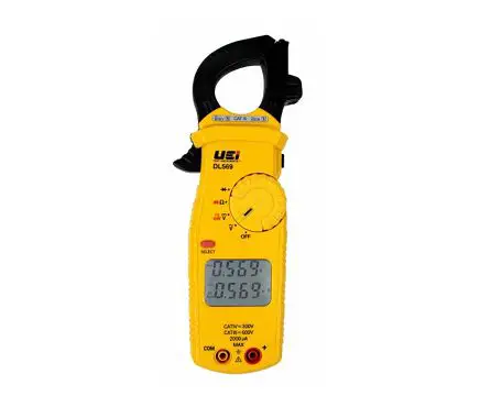 Uei Test Instrument Dl569 Dual Display Clamp Meter Instruction Manual Uei Test Instrument Dl569 Dual Display Clamp Meter Instruction Manual