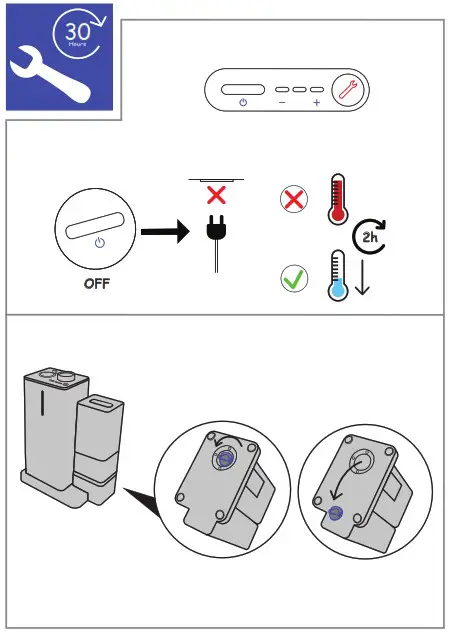 SteamOne ES200 GEORGE Powerful Vertical Steam Steamer - overview 11