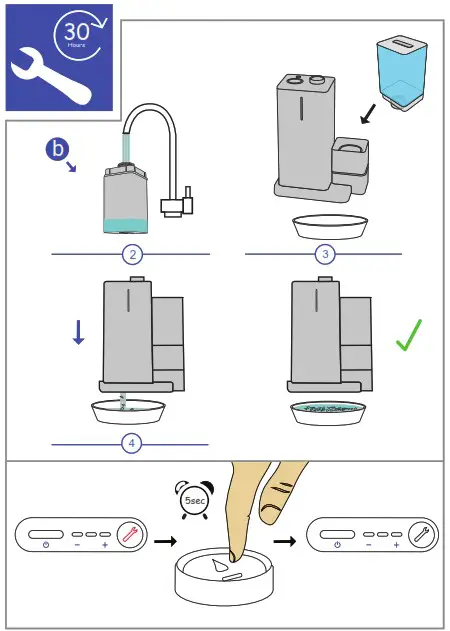 SteamOne ES200 GEORGE Powerful Vertical Steam Steamer - overview 12