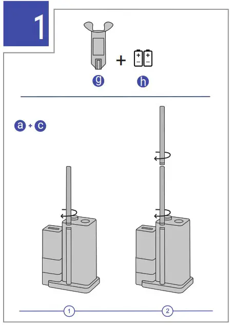 SteamOne ES200 GEORGE Powerful Vertical Steam Steamer - overview 2