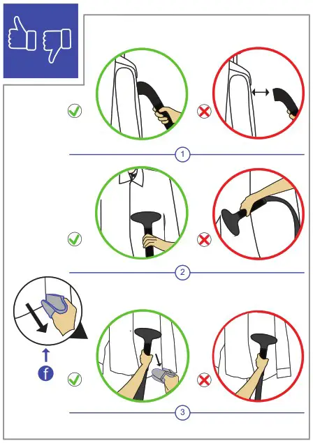 SteamOne ES200 GEORGE Powerful Vertical Steam Steamer - overview 9