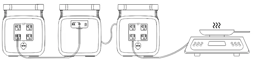 Growatt INFINITY 1500 Portable Power Station - power cabol 5