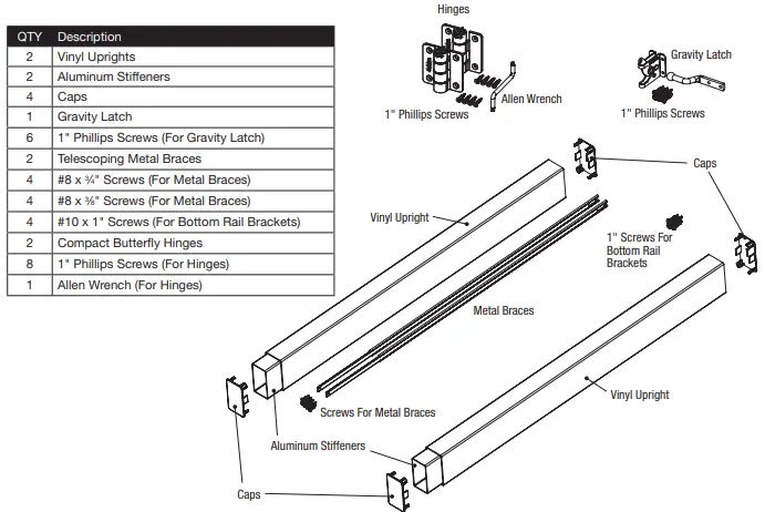 VERANDA 34107834 Gate Kit-fig3