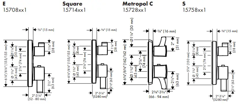 hansgrohe-15758701-Thermostatic-Trim-with-Volume-Control-fig-2