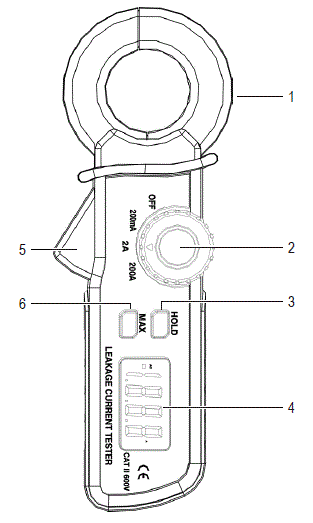 VOLTCRAFT-2368174-Leakage-Current-Meter-fig-2