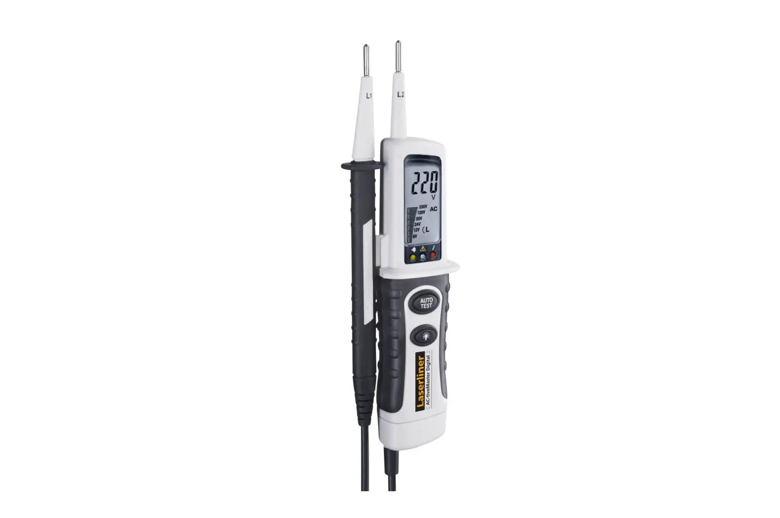 Laserliner Ac-tivemaster Digital Two Pole Voltage Tester Instructions