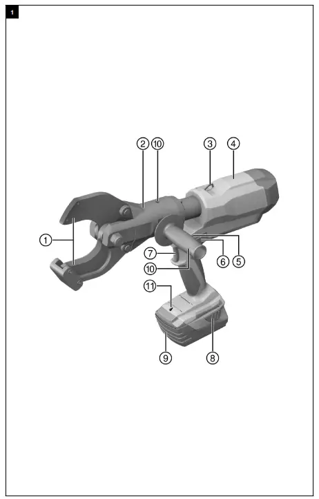 HILTI NCT PS 085 A22 Cable Cutter