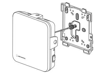 Wiring from the back
