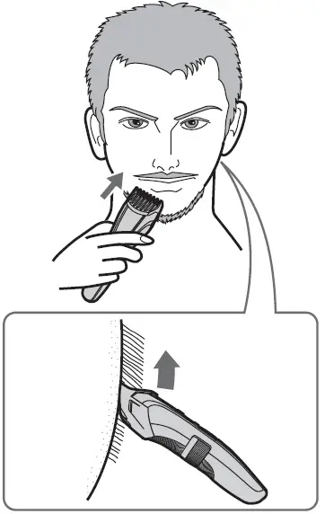 Panasonic ER-GB62 AC Rechargeable Beard and Hair Trimmer-15