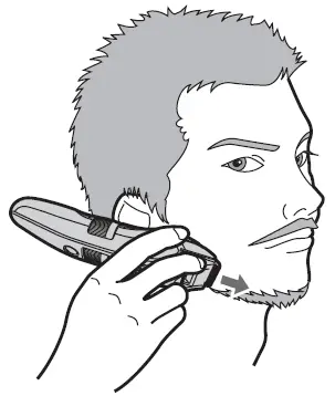 Panasonic ER-GB62 AC Rechargeable Beard and Hair Trimmer-20