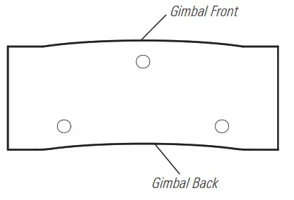 HUMMINBIRD 740137 1 Autopilot Gimbal Mount - Gimbal Bracket