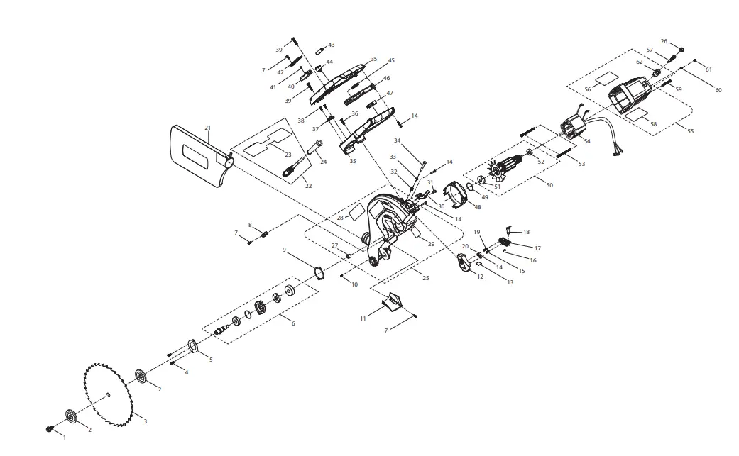 RYOBI TS1345L 10 in. Compound Miter Saw fig 1