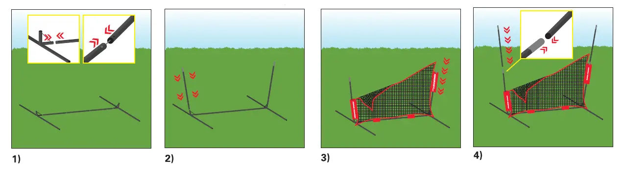 RUKKET SPORTS BARR100 Multi-Sport Barrier Net 2