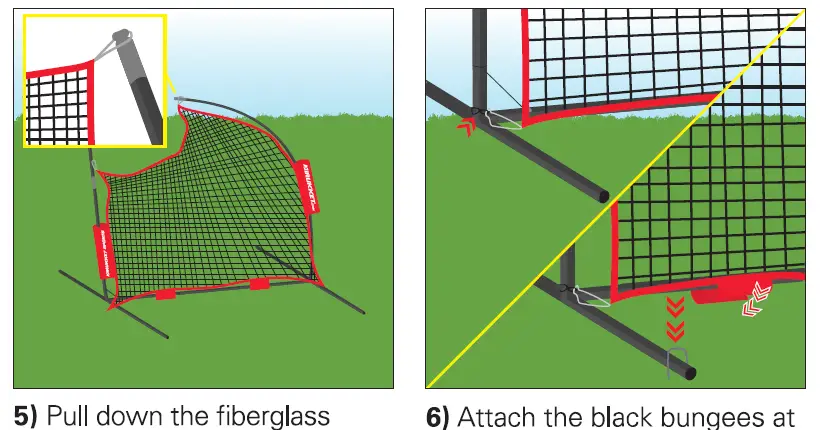 RUKKET SPORTS BARR100 Multi-Sport Barrier Net 3