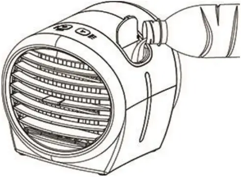 EME AC- Air Cooler with Cool Mist fig 1