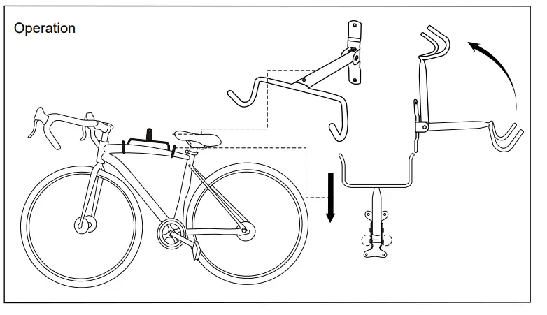 CONRAD-2498550-Bicycle-Wall-Holder-Frame-2
