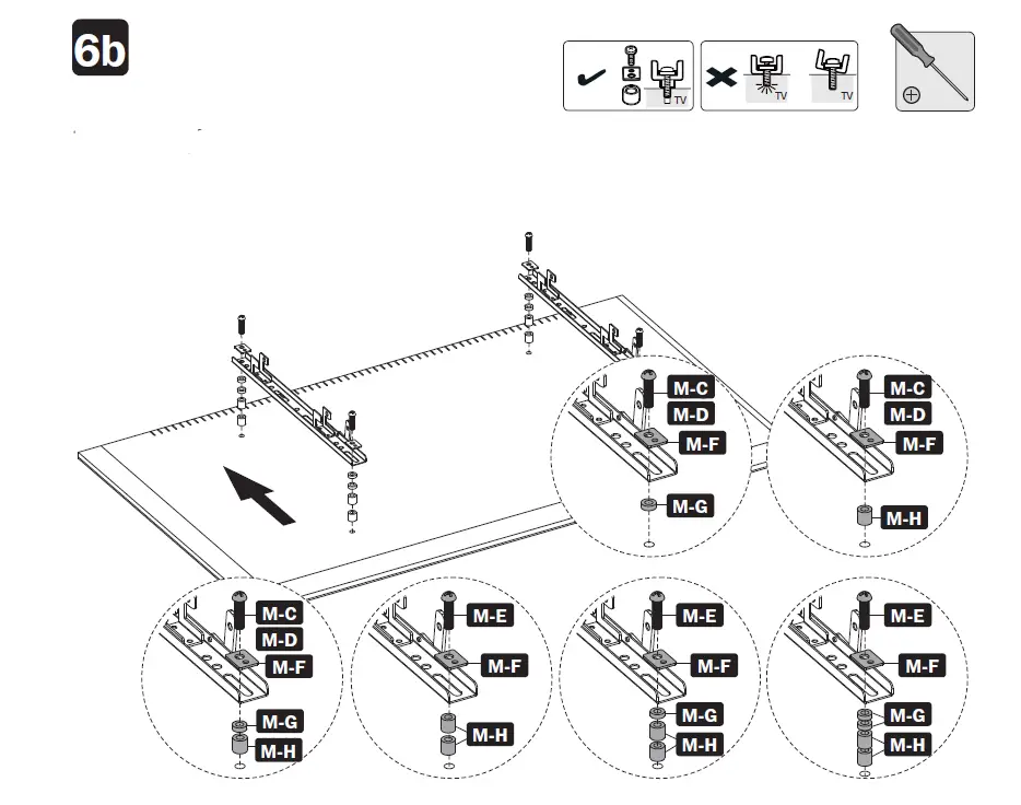 TRIPP-LITE DMCS60105HDS Heavy-Duty Streamline Mobile Cart fig 10