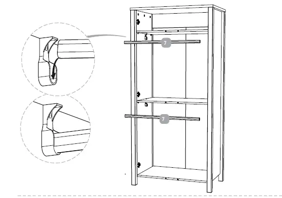 Silver Cross Primrose Hill Wardrobe fig (19)