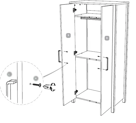 Silver Cross Primrose Hill Wardrobe fig (22)