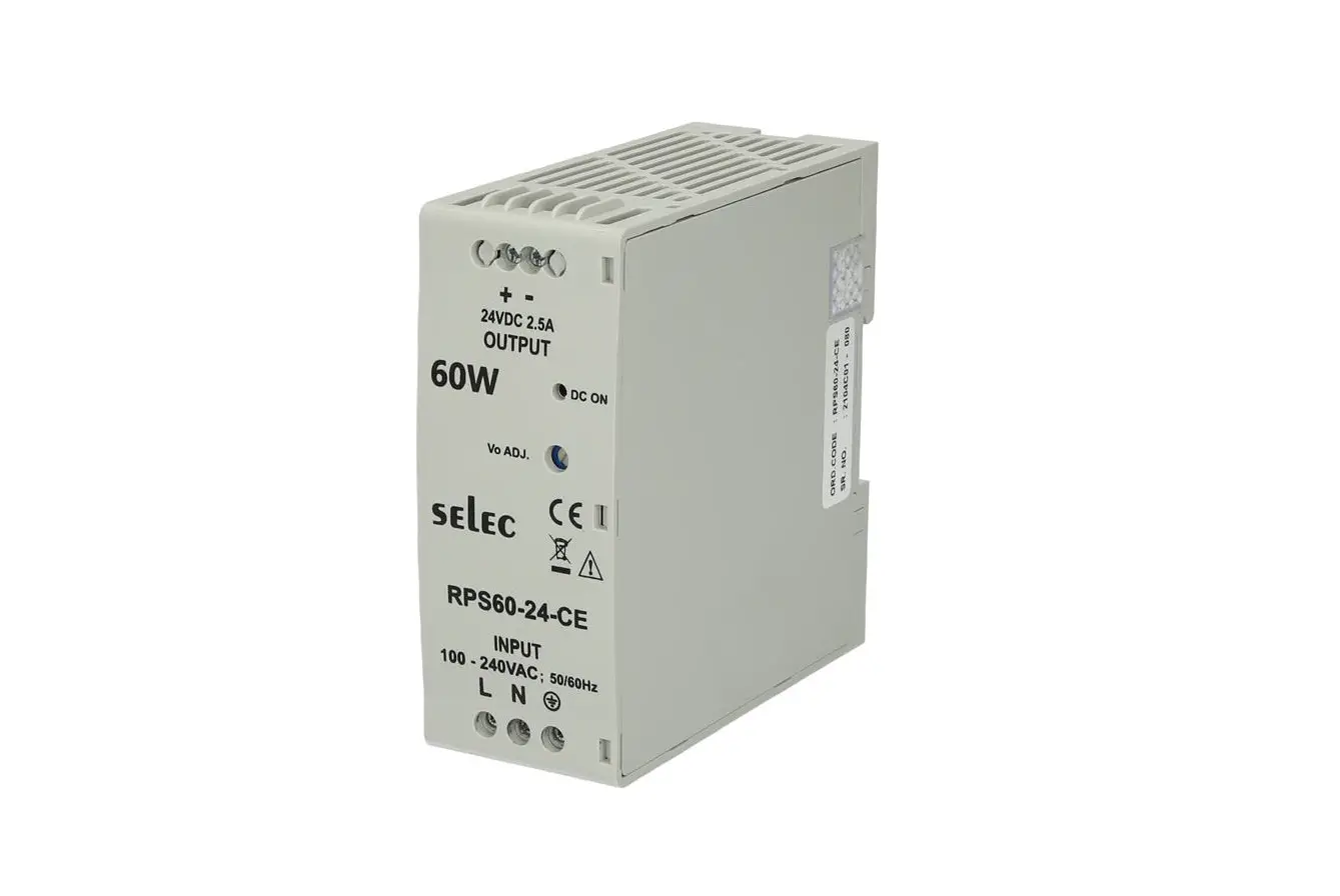 Selec Rps60-24-ce Power Supply Unit Instruction Manual Selec Rps60-24-ce Power Supply Unit Instruction Manual